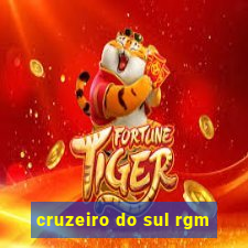 cruzeiro do sul rgm